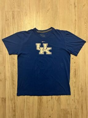 Nike Kentucky Wild Cats UK Logo Short Sleeve T-Shirt